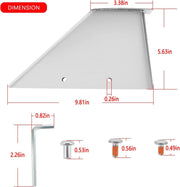 DURAFORCE 27021 Skeg Guard Protector SkegGuard for Mercury Mercuriser Alpha 1 1985-1990