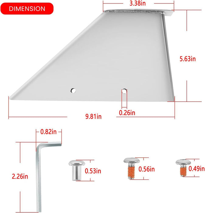 DURAFORCE 27021 Skeg Guard Protector SkegGuard for Mercury Mercuriser Alpha 1 1985-1990