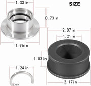 DURAFORCE 4-TEC Drive Shaft Carbon Ring Seal Rebuild Tool Kit for Sea Doo GTI GTX GTS Wake