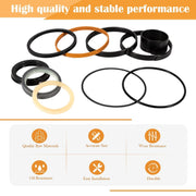 DURAFORCE 1543273C1 G109423 G105545 Hydraulic Cylinder Seal Kit for Case 450 455 550 580