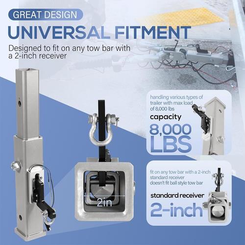 DURAFORCE Replace For RBS-4000 Receiver Style Brake System For 2” Hitch Receiver
