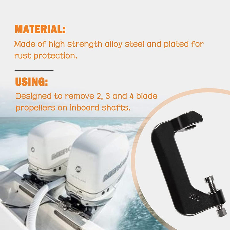DURAFORCE 330S Propeller Puller for 1 1/4" Shafts for Ski & Wakeboard & Surf Propellers