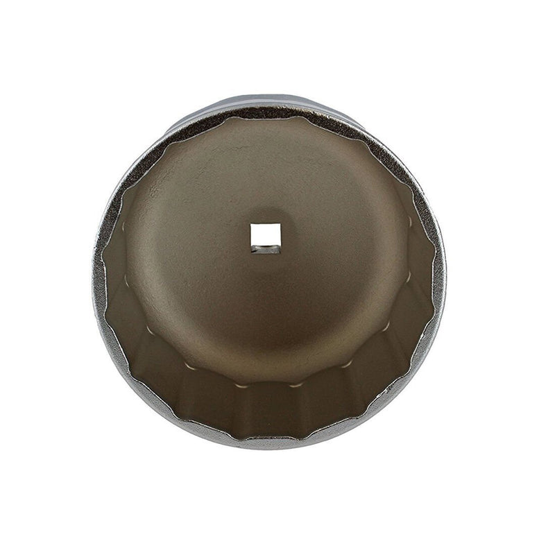 DURAFORCE 86.6mm 16 Flute Oil Filter Wrench Cap Housing Remover Tool For BMW Volvo