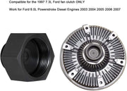 DURAFORCE 6.0L-7.3L Diesel Fan Clutch Adapter for 2003-2007 Ford 6.0L Powerstroke