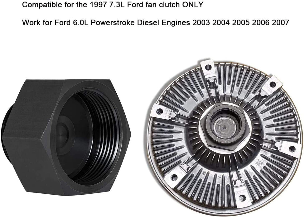 DURAFORCE 6.0L-7.3L Diesel Fan Clutch Adapter for 2003-2007 Ford 6.0L Powerstroke