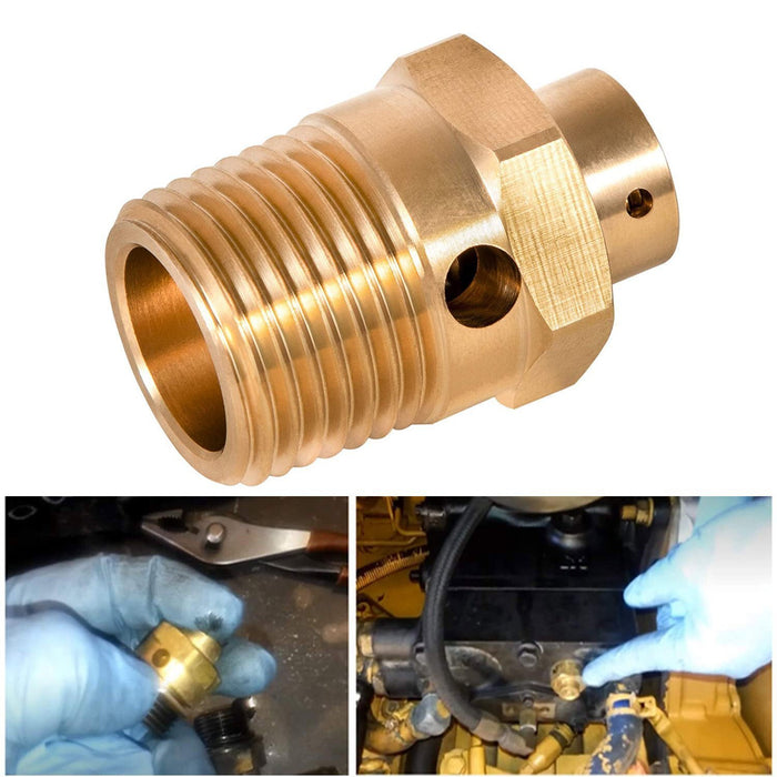 DURAFORCE ST-4 Safety Pop Off Valve - Pressure Relief Valve 250 PSI, 1/2" NPT for Bendix