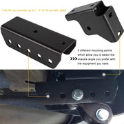 DURAFORCE 1.5" Rear Shackle Relocation Kit For 1984-2001 Jeep Cherokee XJ 2WD/4WD