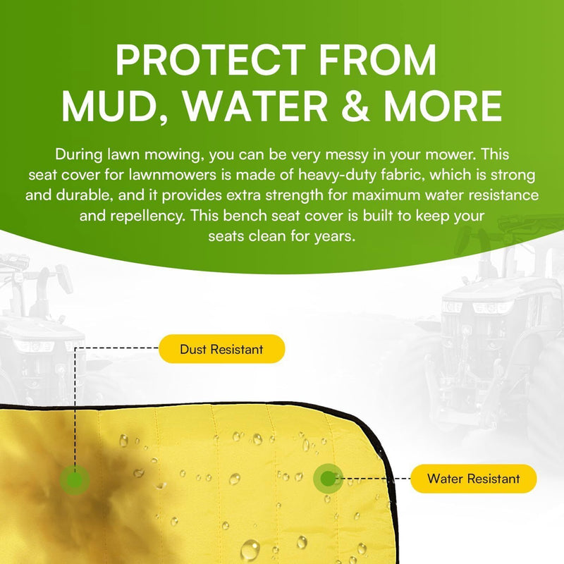 DURAFORCE Bench Seat Protect Cover for John Deere Gator XUV560 560E 590i Mid-Size LP66449