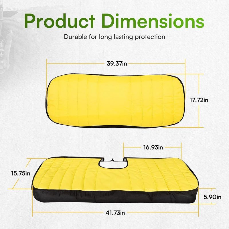 DURAFORCE Bench Seat Protect Cover for John Deere Gator XUV560 560E 590i Mid-Size LP66449