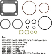 DURAFORCE Turbo Pedestal O-rings Seal Kit+ Base Gasket Set 72468 For Ford 7.3L Powerstroke