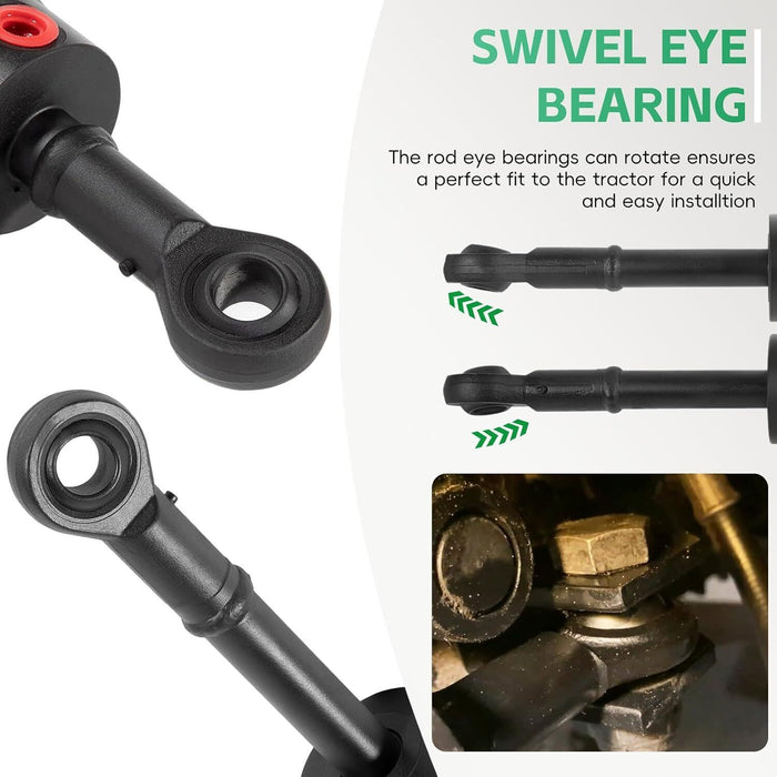 DURAFORCE Hydraulic Steering Cylinder For John Deere 322 332 318 AM108777 AM39310 AM105769