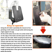 DURAFORCE Belt Grinder Tilt Table For Most Popular OBM & 2x72" Knife Grinders Knife Bevel