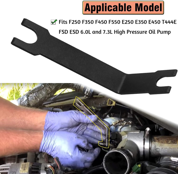 DURAFORCE High Pressure Oil Pump HPOP Quick Disconnect Tool for Ford 6.0L 7.3L Powerstroke