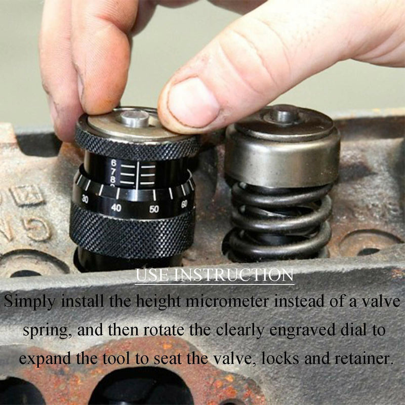 DURAFORCE Valve Spring Height Micrometer For V8 Engines 1.600"-2.200" Height Range 4929