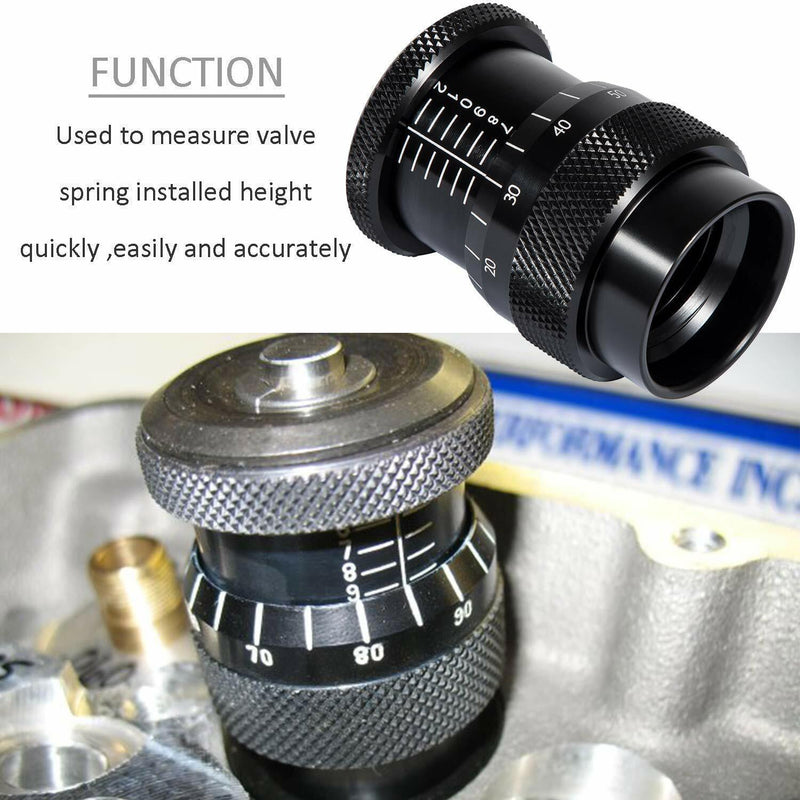 DURAFORCE Valve Spring Height Micrometer For V8 Engines 1.600"-2.200" Height Range 4929