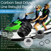 DURAFORCE for Sea Doo Carbon Seal Drive Line Rebuild Kit Boot All 787 800 SPX XP GTX GSX