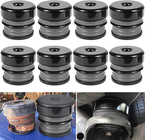 DURAFORCE Silicone Body Mount Bushing Kit for Ford F250 F350 2008-2016 Super Duty Crew Cab