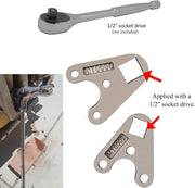 DURAFORCE 115225FS Seal Kit Trim/Tilt Cap +Trim/Tilt Pin Wrench MT0006 & MT0009 for Yamaha