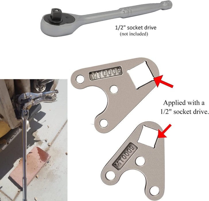 DURAFORCE 115225FS Seal Kit Trim/Tilt Cap +Trim/Tilt Pin Wrench MT0006 & MT0009 for Yamaha