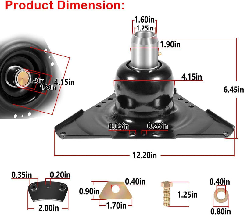 DURAFORCE 14" Engine Coupler 18643A5 for MerCruiser Alpha Drive V6 V8 GM 3.0L 4.3 5.0 5.7L