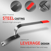 DURAFORCE Door Adjuster Aligning Tool 65800 Auto Collision Repair Tool For Most Cars