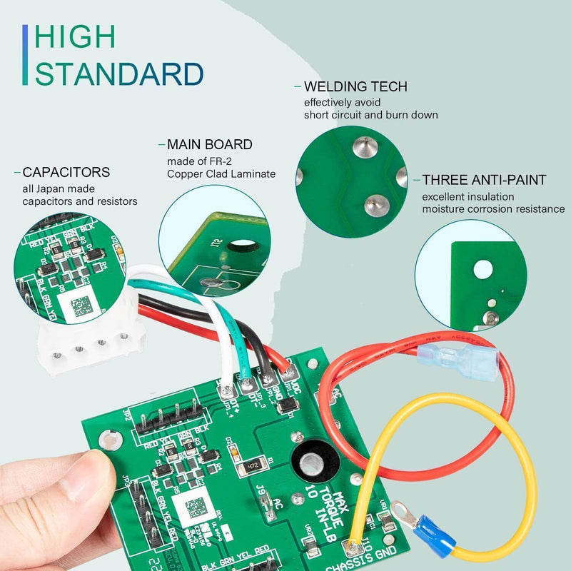 DURAFORCE 521218 521593 Load Center SCQ Surge Board for Pentair Intellitouch/Easytou