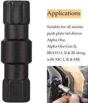 DURAFORCE Gimbal Bearing Puller + Alignment & Hinge Pin Tool Kit for Mercruiser Alpha Bravo