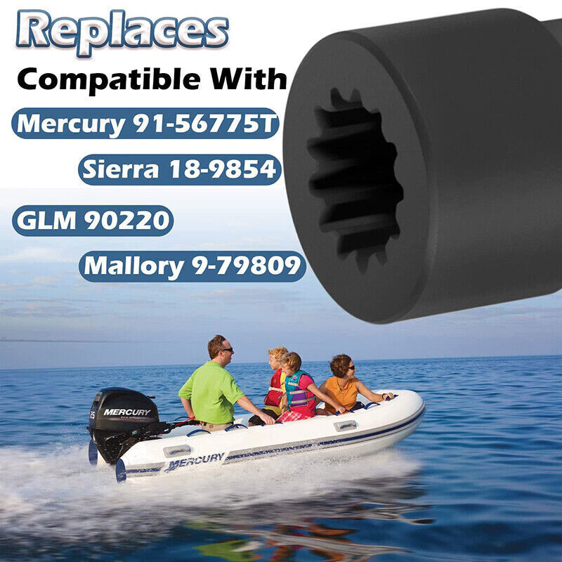 DURAFORCE Drive Shaft Adapter for Mercury Mercruiser Alpha One 90220 18-9854 91-56775T