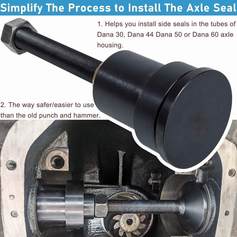 DURAFORCE Inner Axle Side Seal Installation Tool for Dana 30, 44 & 60 Front Differentials