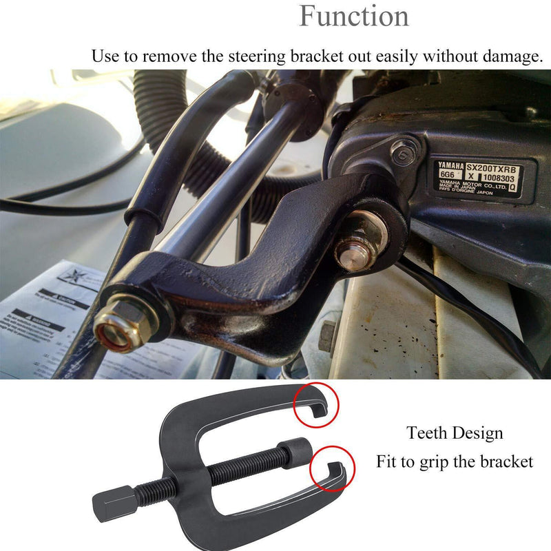 DURAFORCE Hydraulic Steering Support Bracket Puller Tool for Seastar, Uflex