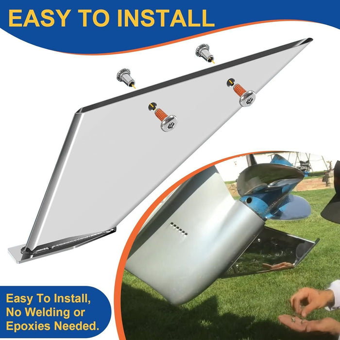 DURAFORCE 27341 Safe-Skeg Protector Repair Kit Fit Mercury Mariner 40 50 60 HP 2&4 Stroke