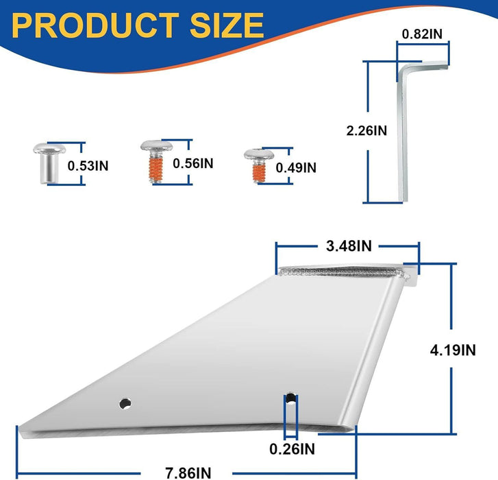 DURAFORCE 27341 Safe-Skeg Protector Repair Kit Fit Mercury Mariner 40 50 60 HP 2&4 Stroke