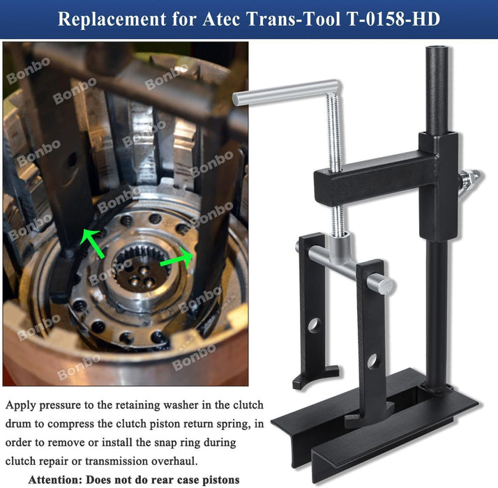 DURAFORCE Clutch Drum Spring Compressor Transmission Tool T-0158-HD For Chrysler, GM, Ford