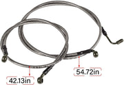 DURAFORCE 1068 Extended Front/Rear Brake Lines for Polaris RZR 800/S 800/4 800/XP 900/570