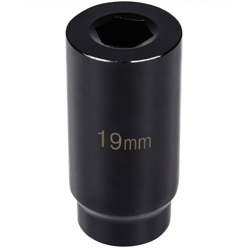 DURAFORCE 19mm Harmonic Balancer Socket and 50mm Crankshaft Pulley Wrench Holder for Honda