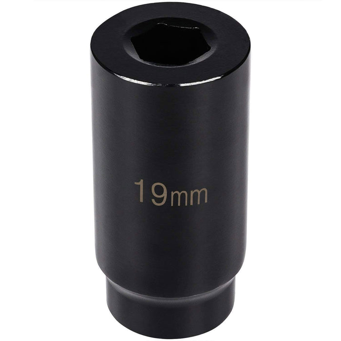 DURAFORCE 19mm Harmonic Balancer Socket and 50mm Crankshaft Pulley Wrench Holder for Honda