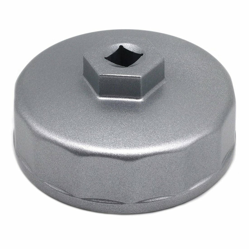 DURAFORCE 74mm Oil Filter Wrench Socket Remover Caps Tool for Mercedes Benz Audi Toyota VW