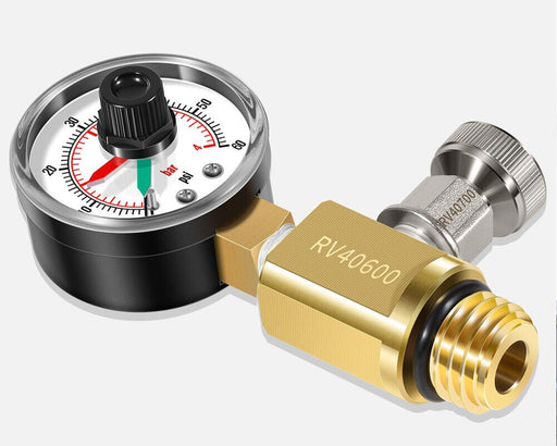 DURAFORCE for Pentair RV40600 98209800 Brass AIR RELIEF VALVE GAUGE FNS Plus Clean & Clear