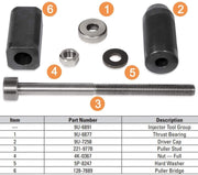 DURAFORCE 9U-6891 Injector Sleeve Tool+Injector Height Tool+Socket for CAT 3406E C-15 C-16