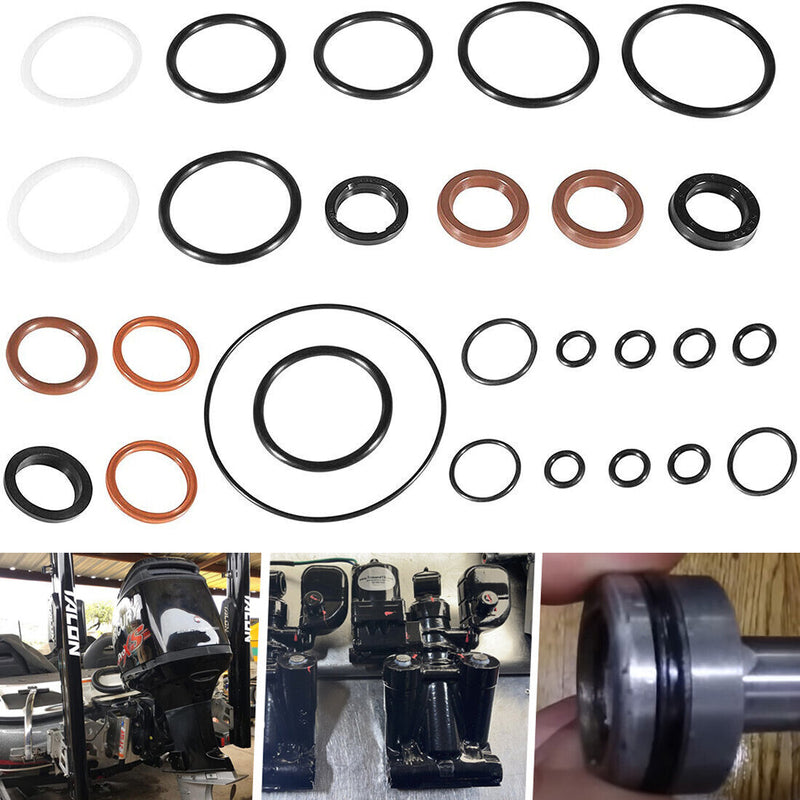 DURAFORCE 434519 Trim Tilt O-Ring Seal Rebuild Kit For Johnson Evinrude OMC 0434519 FSM011