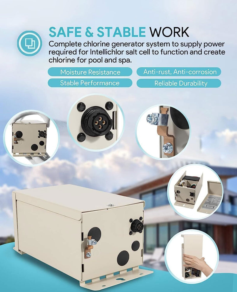DURAFORCE 520556 IntelliChlor SCG Power Center For Pentair Salt Chlorine Generator System