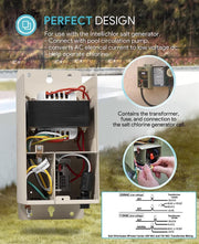 DURAFORCE 520556 IntelliChlor SCG Power Center For Pentair Salt Chlorine Generator System