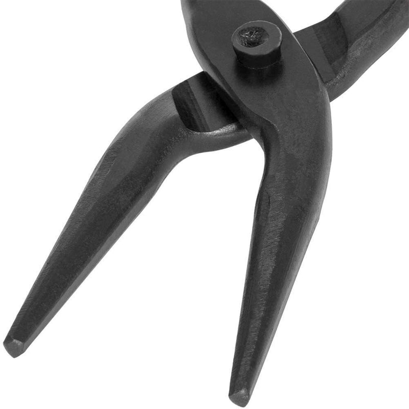 DURAFORCE 6Pcs Beginner Blacksmith Bladesmith Forge Tongs Tools Set Knife Making Tongs Set