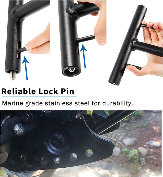 DURAFORCE 10108 Lock N’ Stow Transom Saver Fits Mercury 75-HP to 200-HP EFI EFI Engines