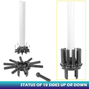 DURAFORCE For Hayward S244T S270T S270T2 Lateral Assembly with Center Pipe SX244DA