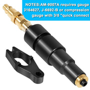 DURAFORCE Compression Test Adapter Tool For 5.9L 6.7L Cummins Diesel Engine Dodge Ram