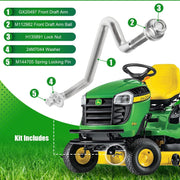 DURAFORCE GX20497A Front Draft Arm Kit Deck Lift Linkage Hanger Arm for John Deere GX20497