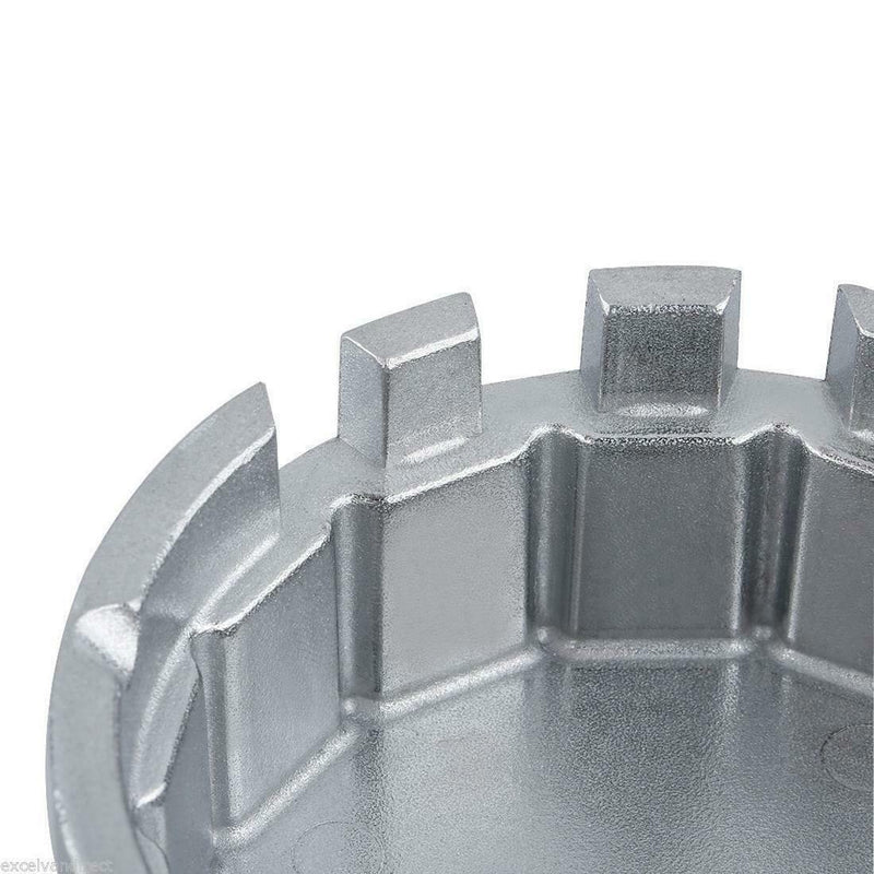 DURAFORCE Oil Filter Cap Wrench Cup Socket Remover Tool For Toyota Lexus 64mm 14 Flutes