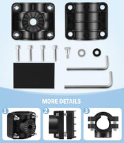 DURAFORCE 010-12676-15 0 Degree Livescope Pole Mount For Garmin Panoptix LVS32 Transducer