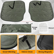 DURAFORCE For Mercedes-Benz Sprinter Cargo Van 07-18 Insulated Blackout Rear Door Covers